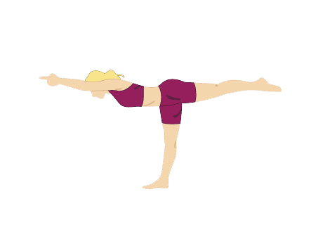 Tuladandasana or Balancing Stick Pose is an advanced yoga, People